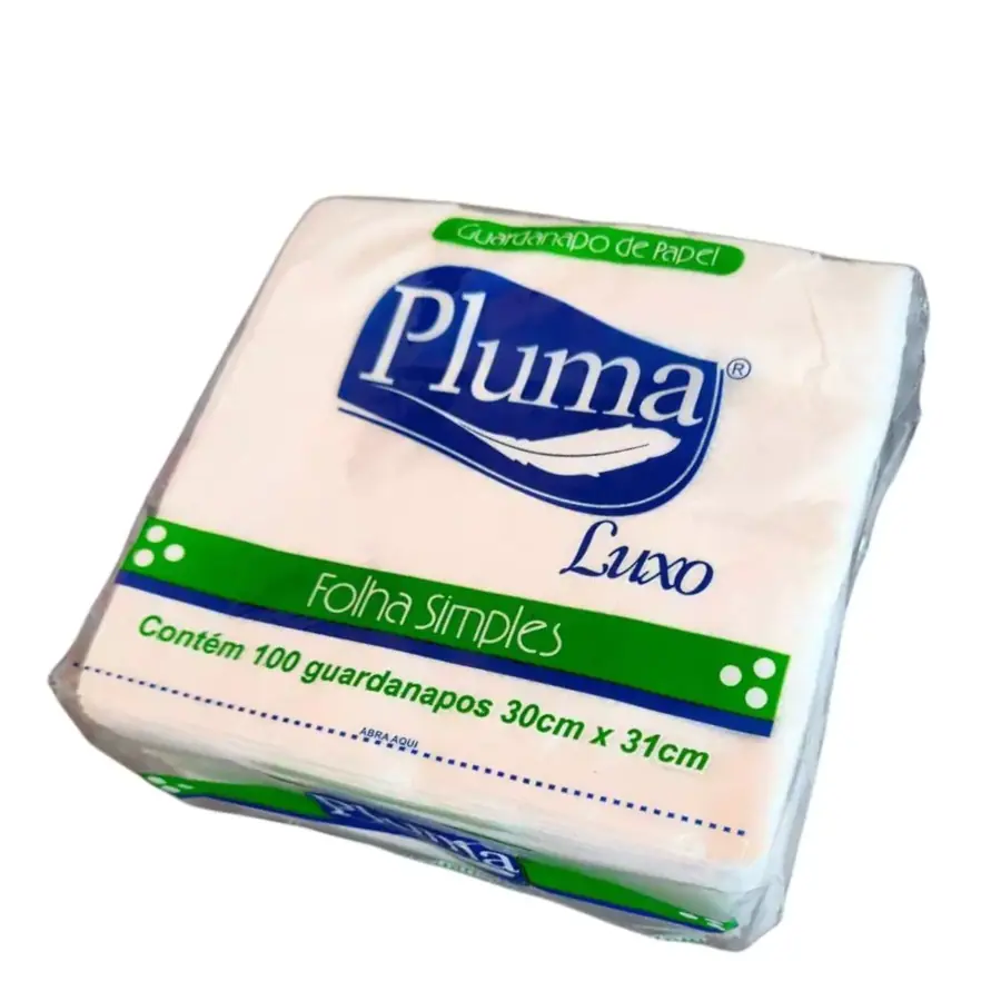 GUARDANAPO 33X33CM PLUMA LUXO C/50