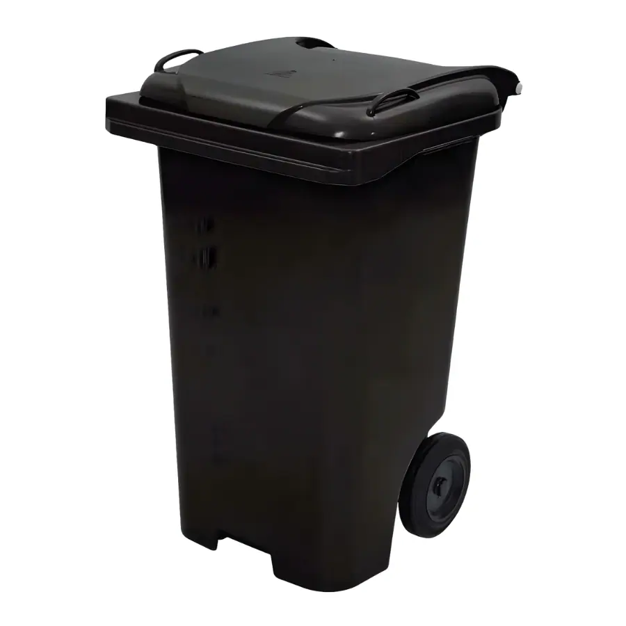CONTEINER 240L C/RODAS PRETO