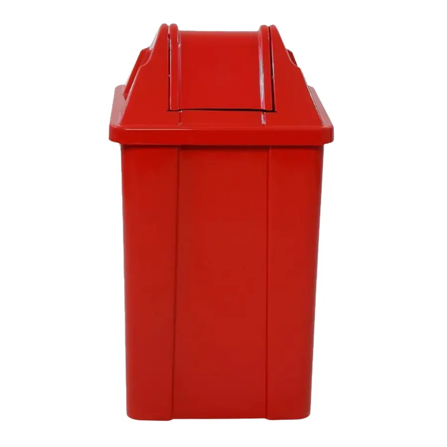 CESTO QUADR.60L VV VERMELHO
