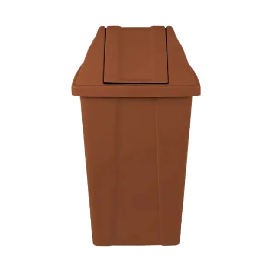 CESTO QUADR.60L VV MARROM