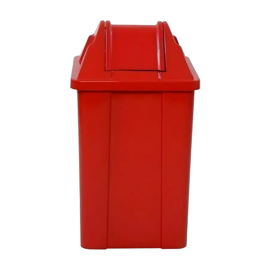 CESTO QUADR.25L VV VERMELHO