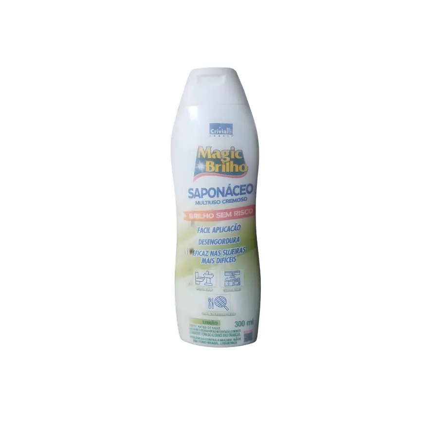 SAPONACEO CREMOSO LIMÃO 300ML