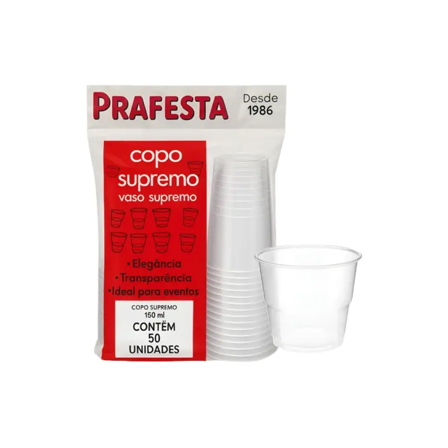 COPO SUPREMO 150ML C/50