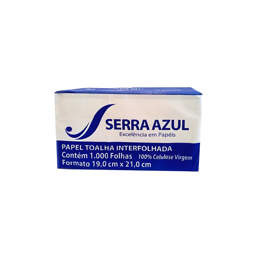 PAPEL TOALHA 100% CELULOSE 18,5X21