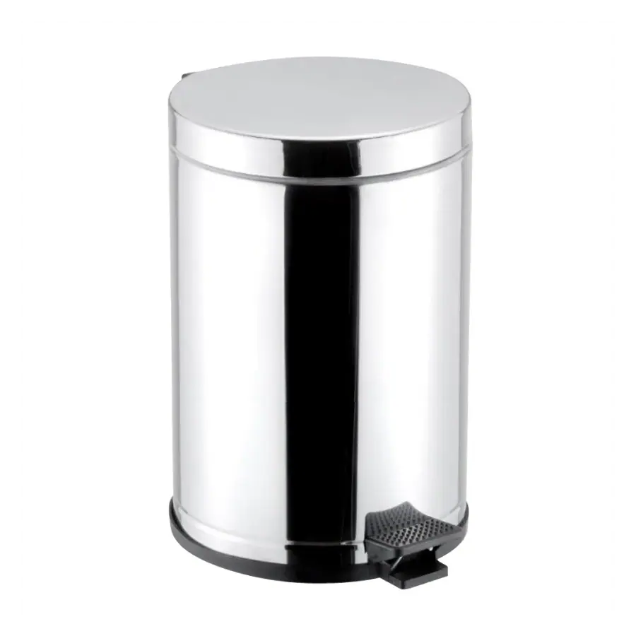 LIXEIRA VIEL C/BALDE 10,5 INOX C/PEDAL
