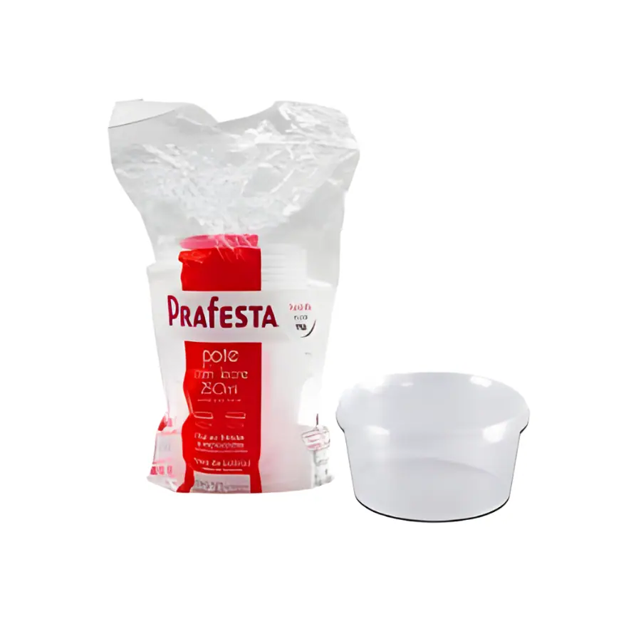POTES REDONDO 250ML C/LACRE C/10