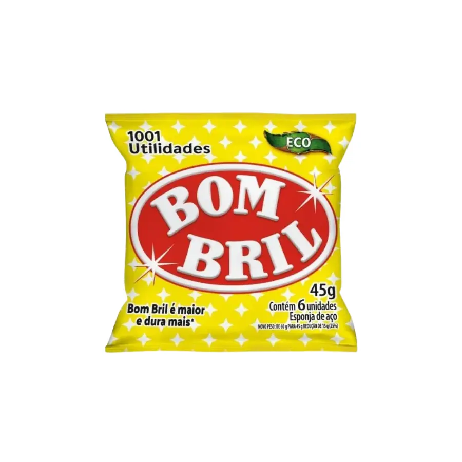 ESPONJA DE ACO BOMBRIL PACT C/20