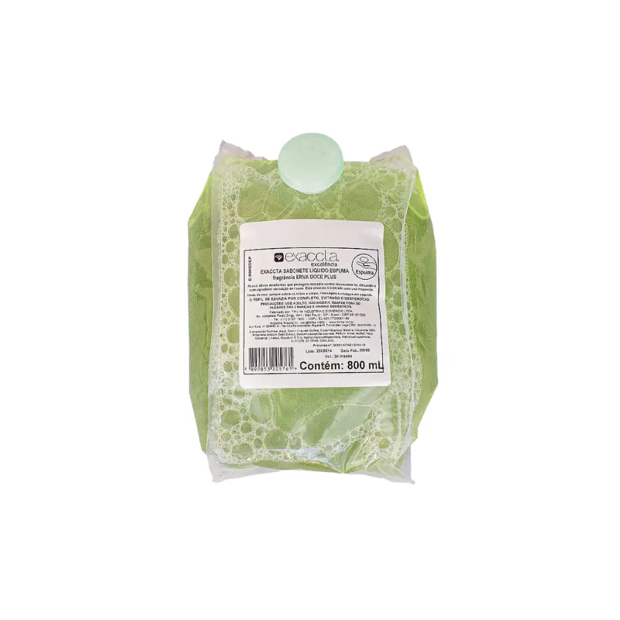 SABONETE SACHE ERVA DOCE ESPUMA 1000ML