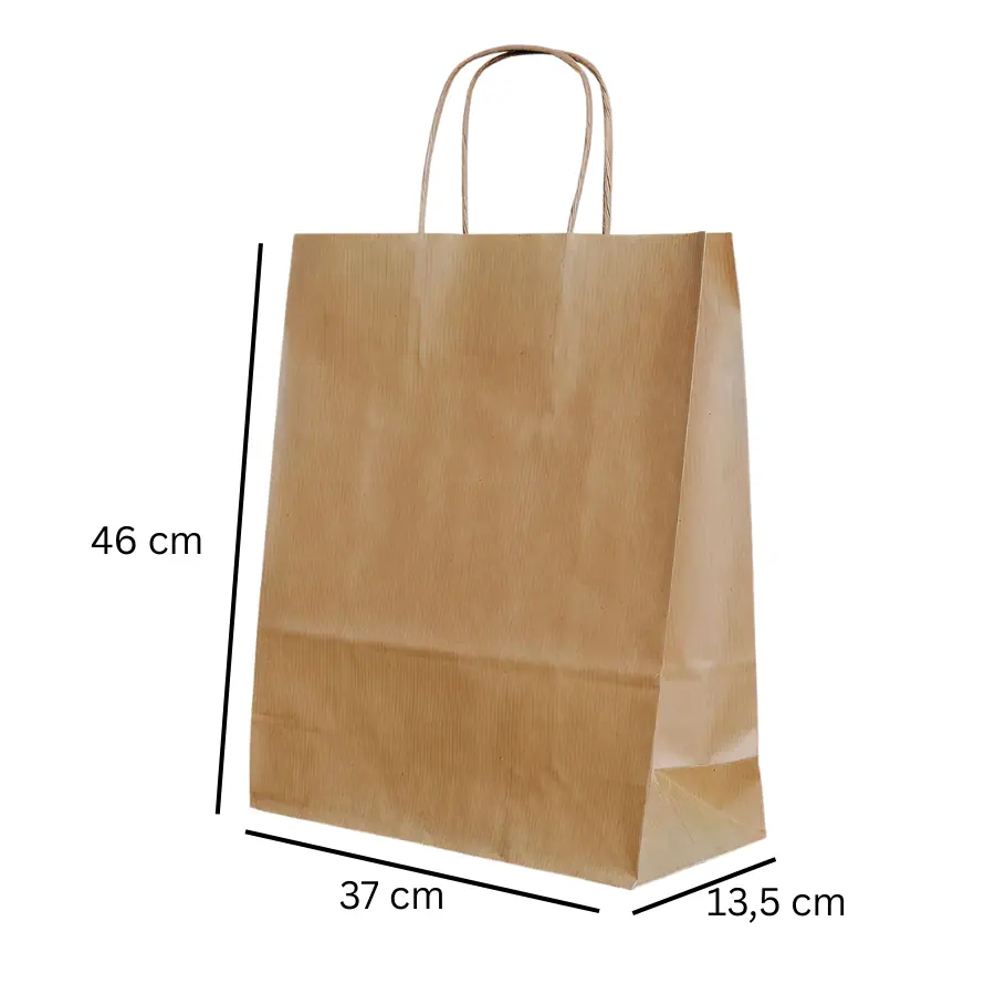 SACOLA DE PAPEL KRAFT GG3