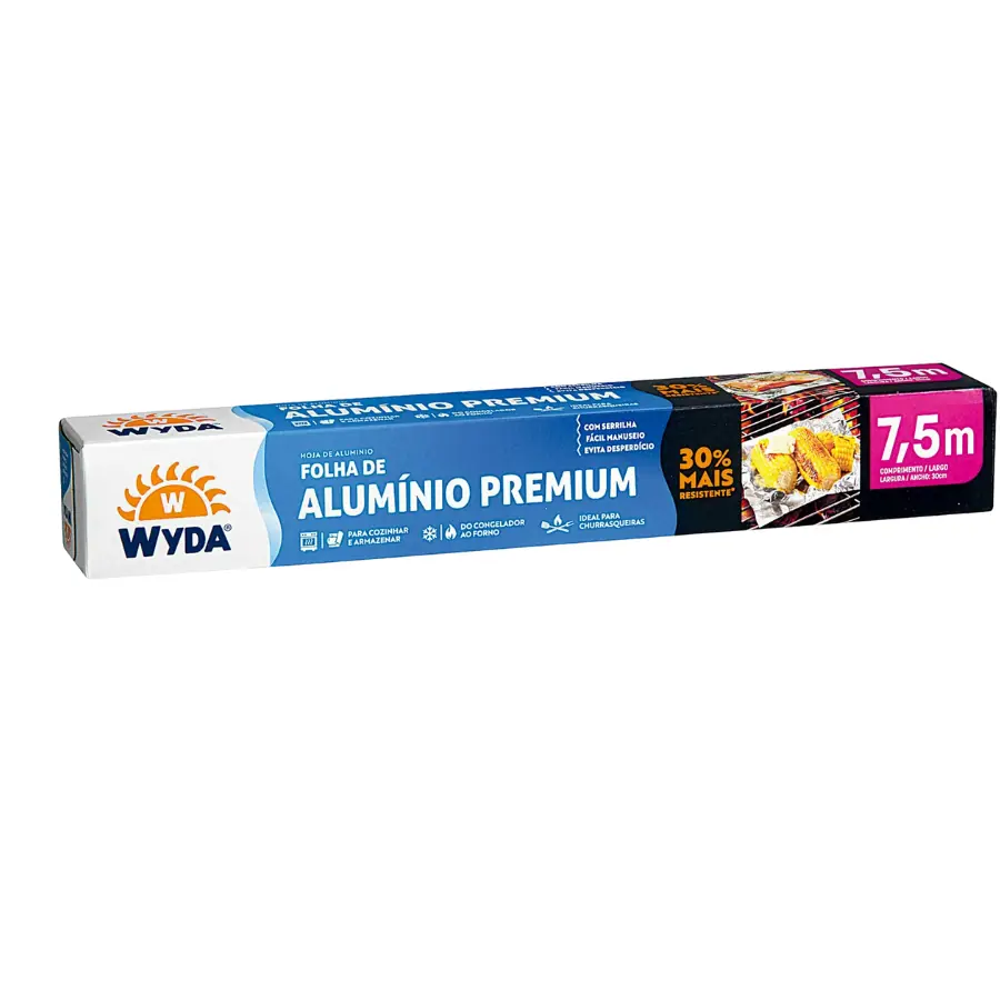 PAPEL ALUMINIO 45X7,5 GROSSO