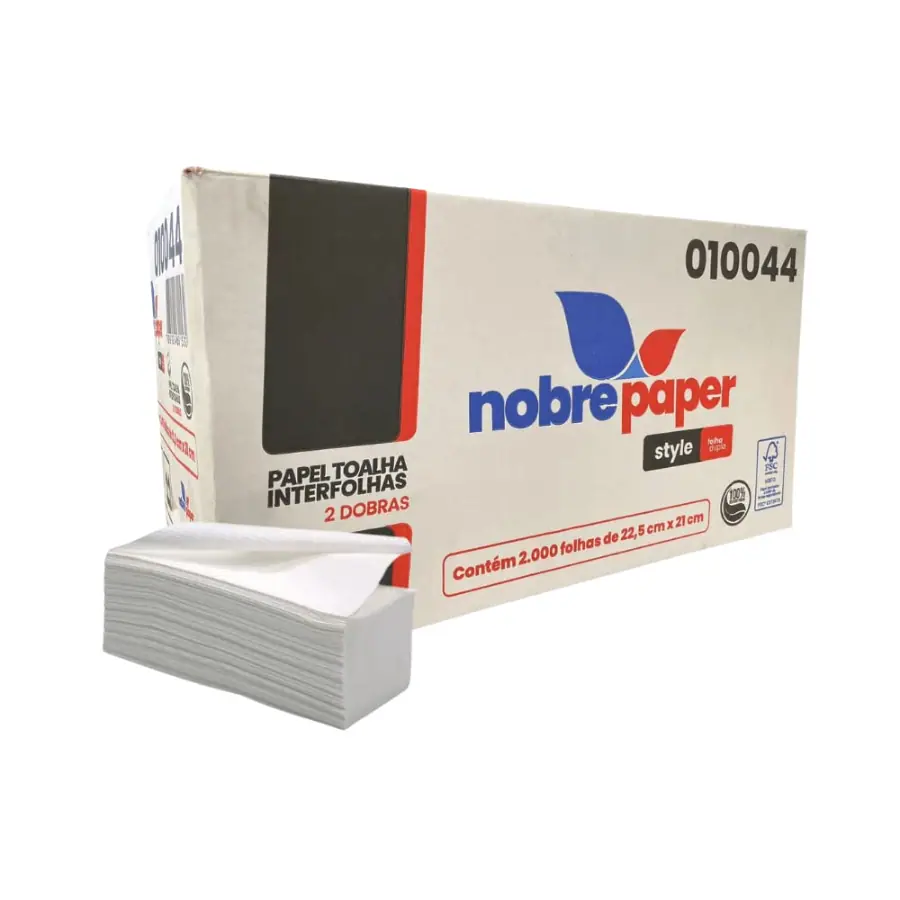 PAPEL TOALHA NOBRE LUXO 23X21 C/4800