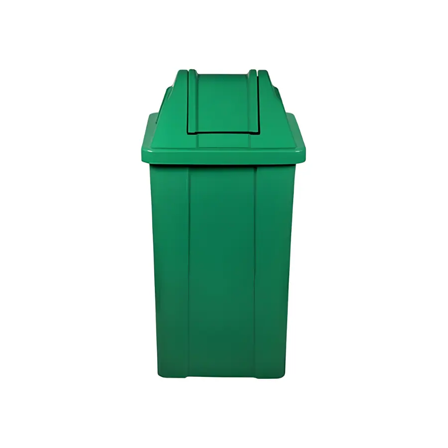 CESTO QUADR.25L VV VERDE