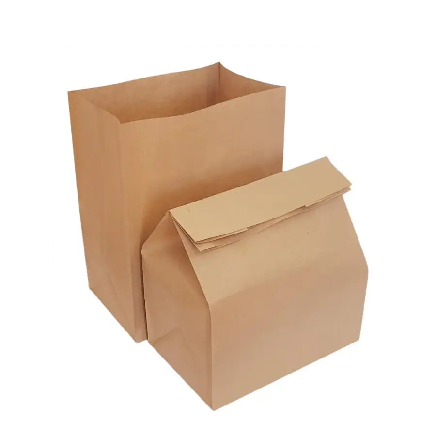 SACO DE PAPEL KRAFT SOS M