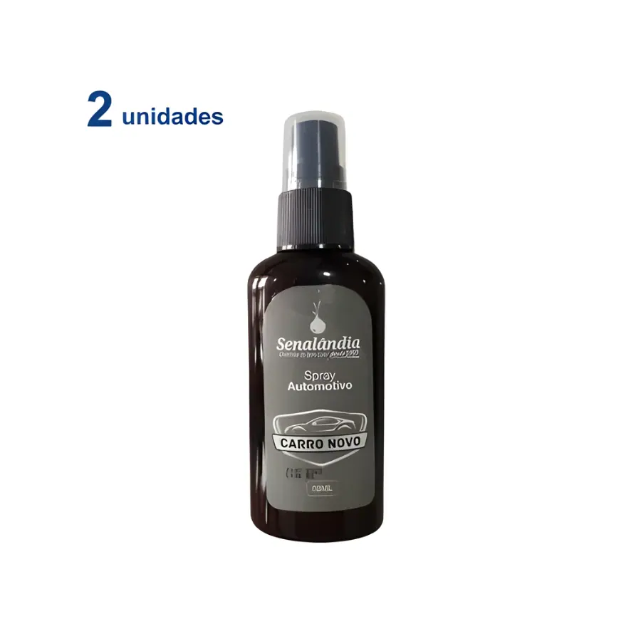 SPRAY AUTOMOTIVO CARRO NOVO 60ML