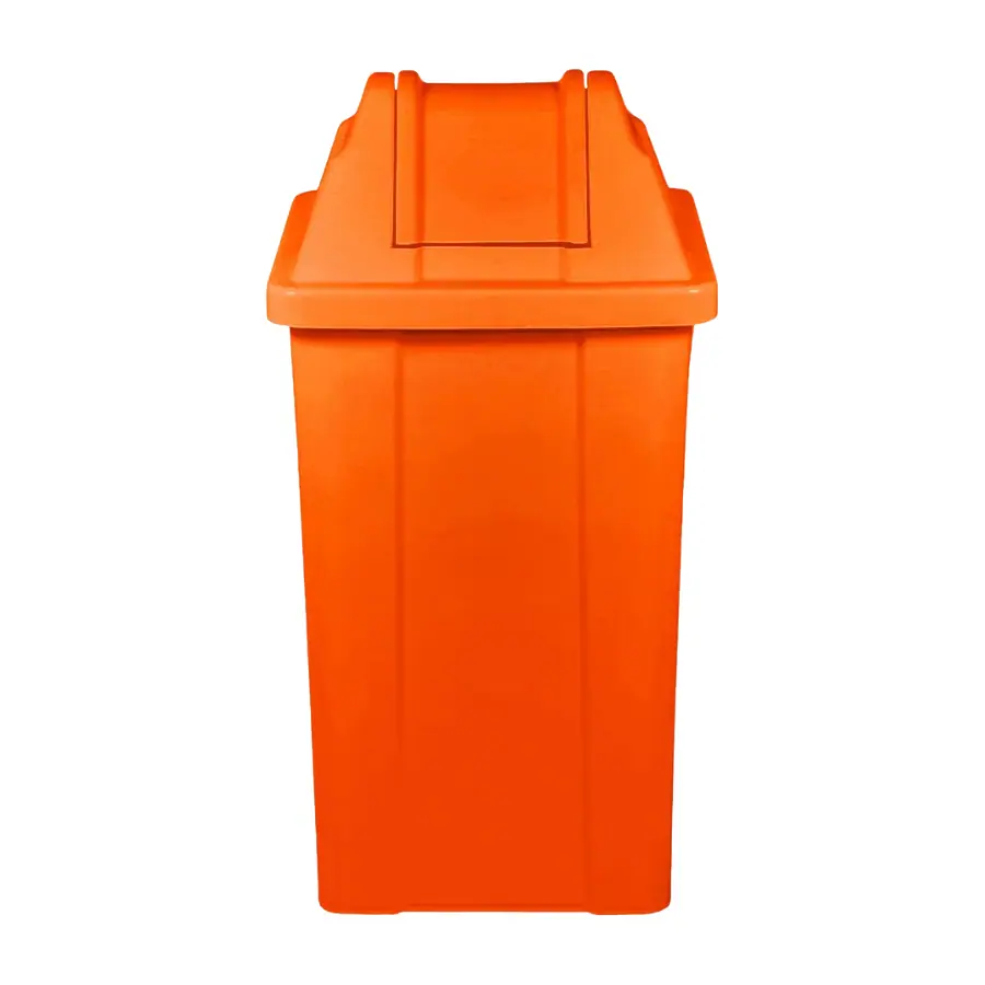 CESTO QUADR.25L VV LARANJA
