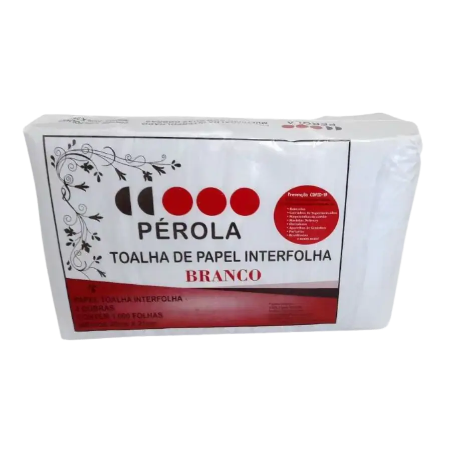 PAPEL TOALHA PEROLA BRANCO 20X21