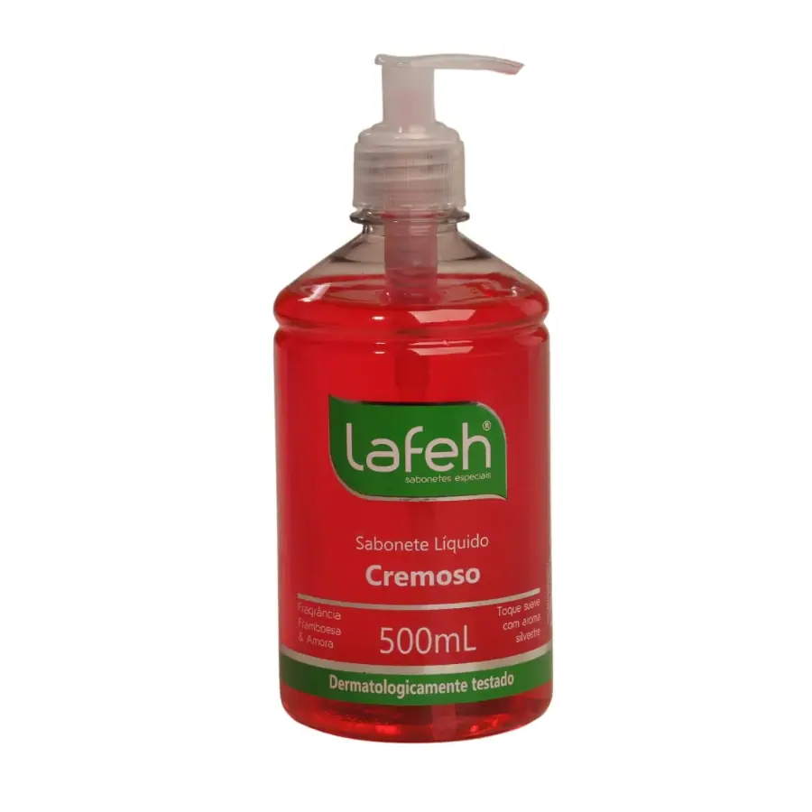 SABONETE LIQ LAFEH FRAMBOESA 500ML