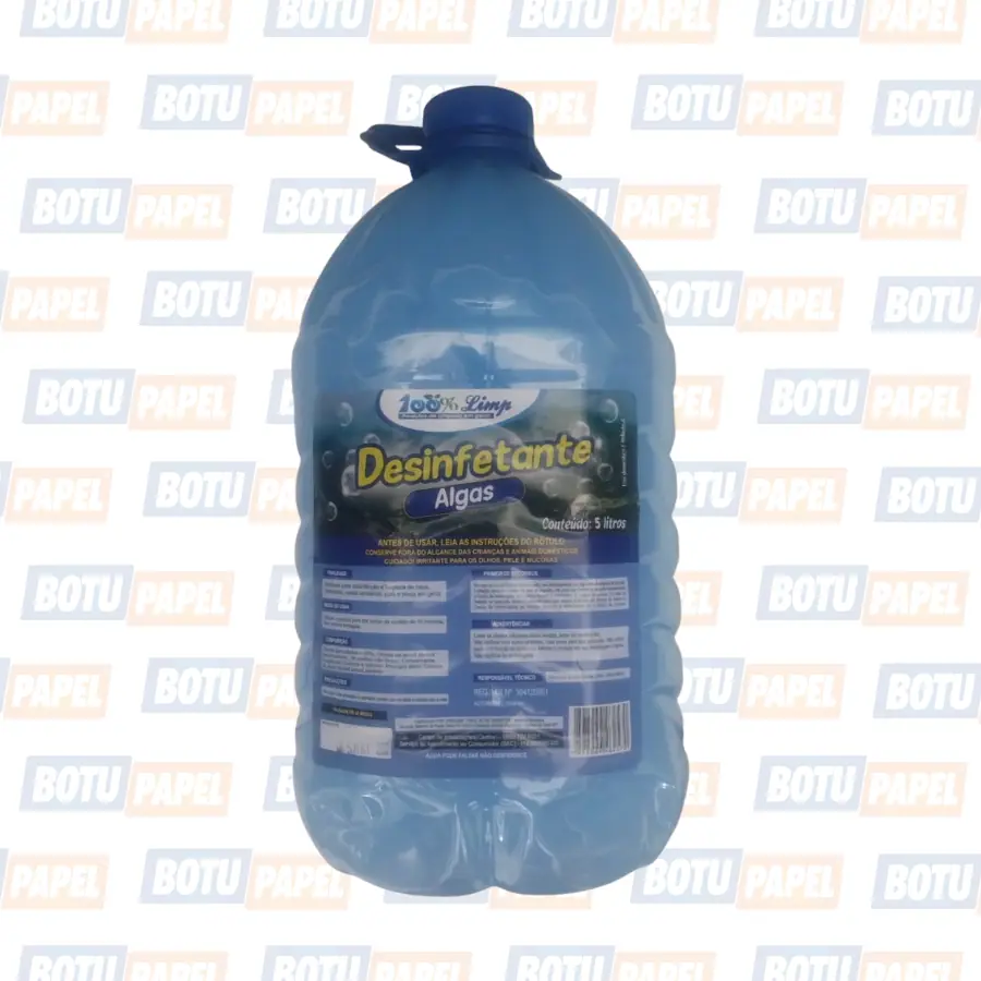 DESINFETANTE 100%LIMP ALGAS 5L