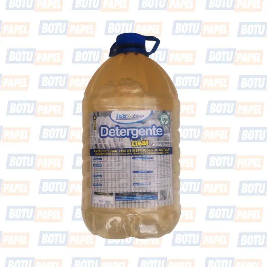 DETERGENTE 5LTS CLEAR 100%LIMP