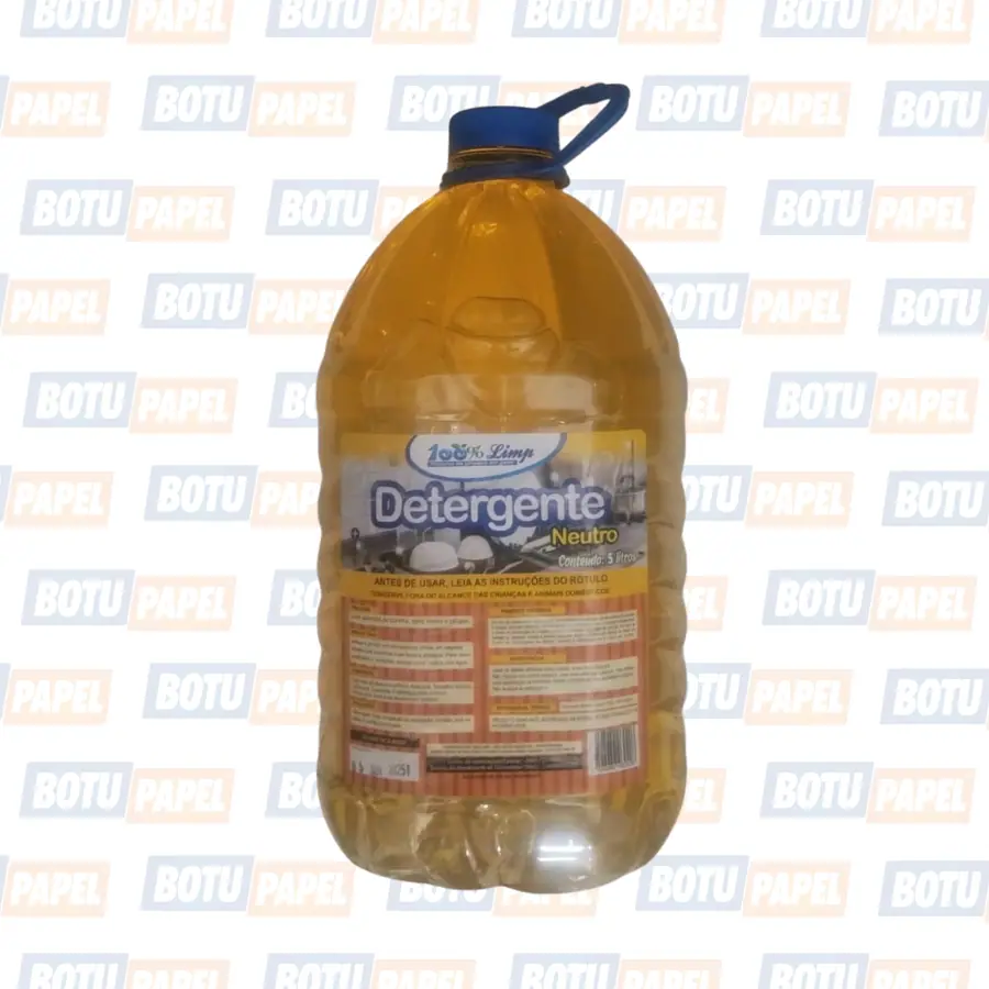 DETERGENTE 5LTS NEUTRO 100%LIMP