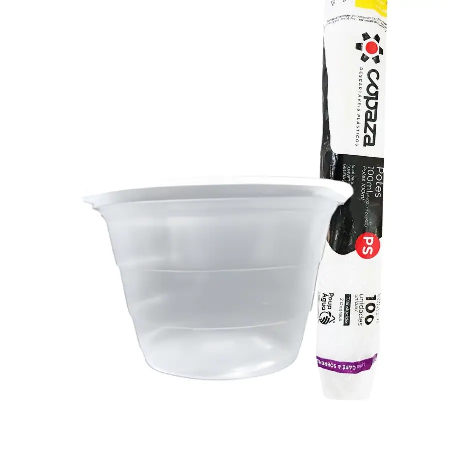 POTES 100ML 2DEGRAUS C/100