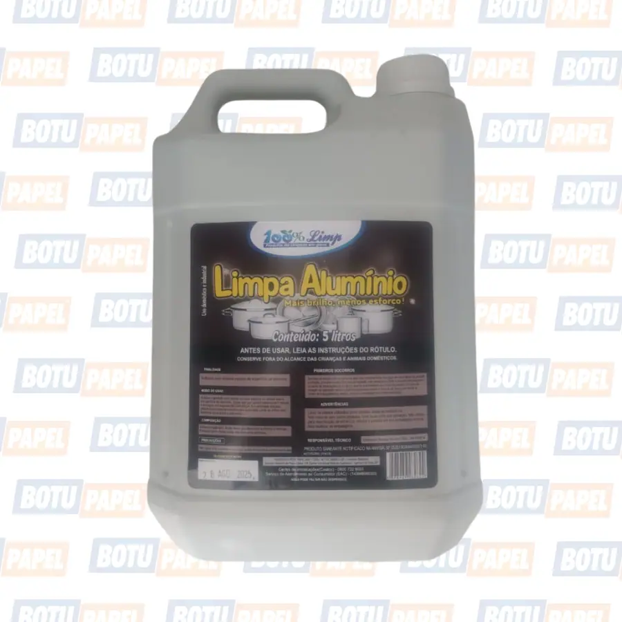 LIMPA ALUMINIO 5LTS 100% LIMP