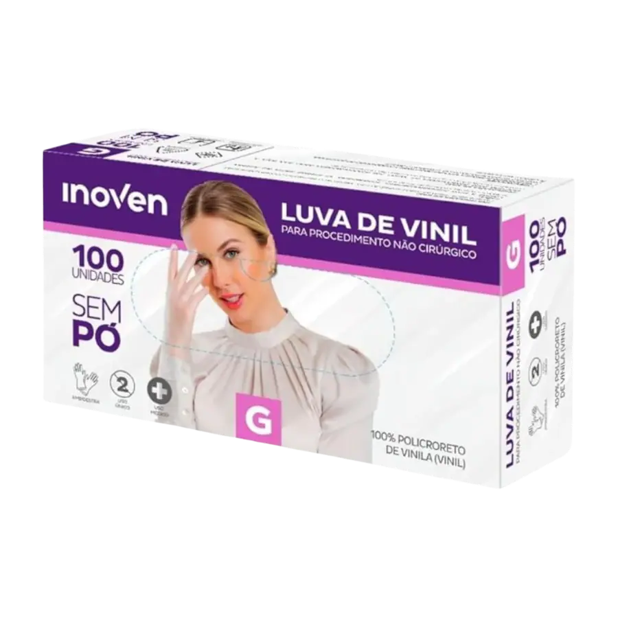 LUVAS VINIL USO GERAL S/PO G