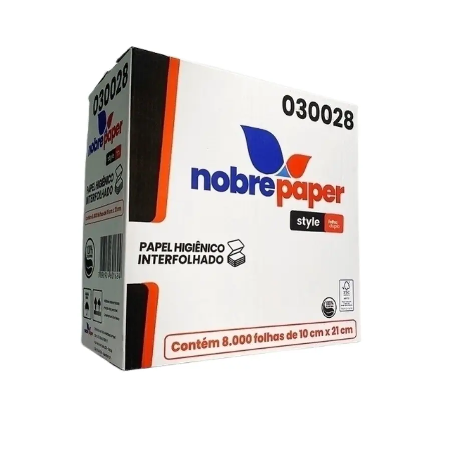 PAPEL HIGIENICO NOBRE CAICAI FD C/8000