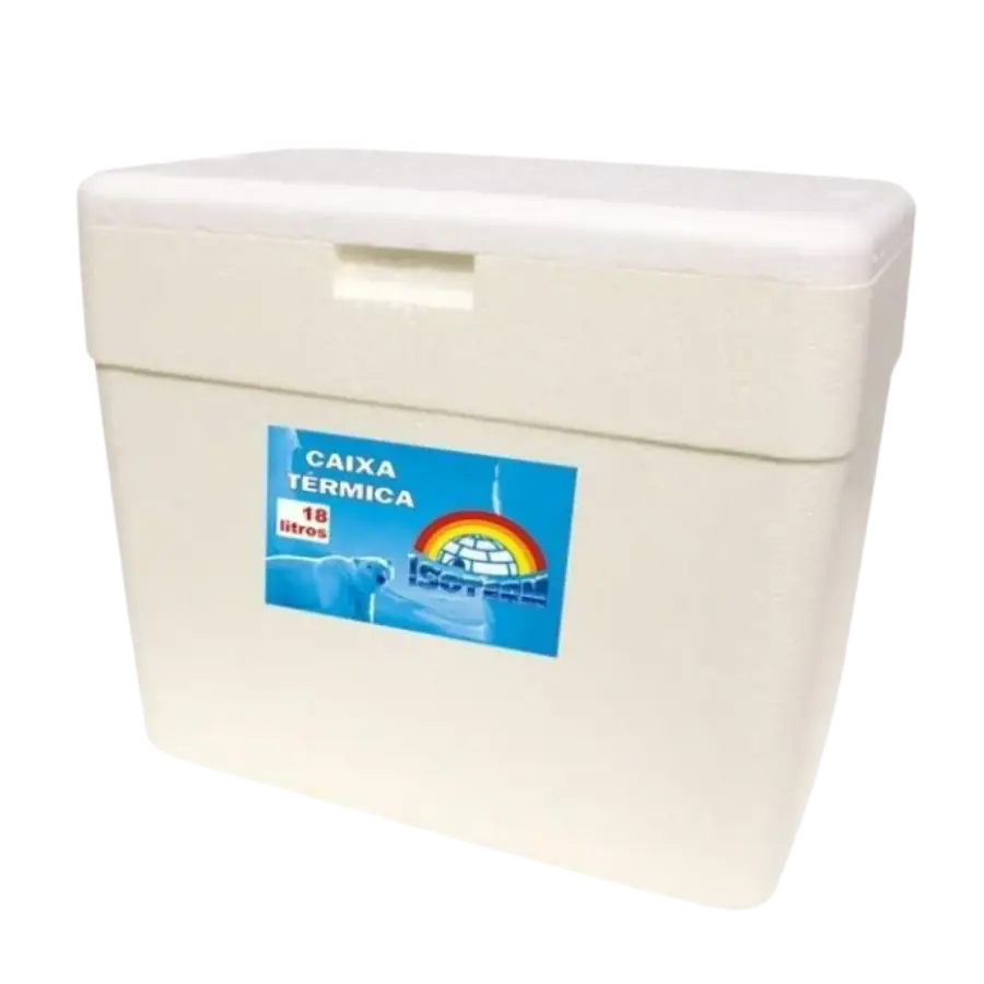 CAIXA DE ISOPOR 18 L
