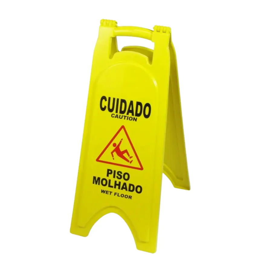 PLACA SINALIZADORA PISO MOLHADO