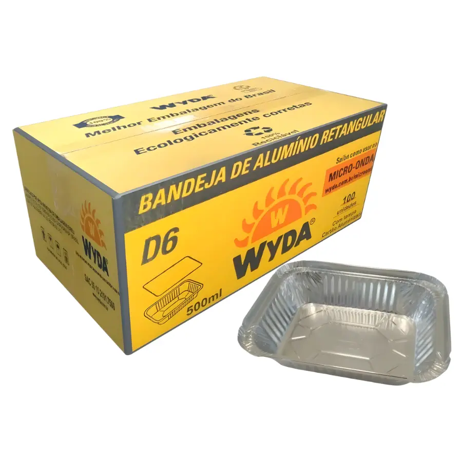 BANDEJA D6 PCT. C/10 UNID WYDA