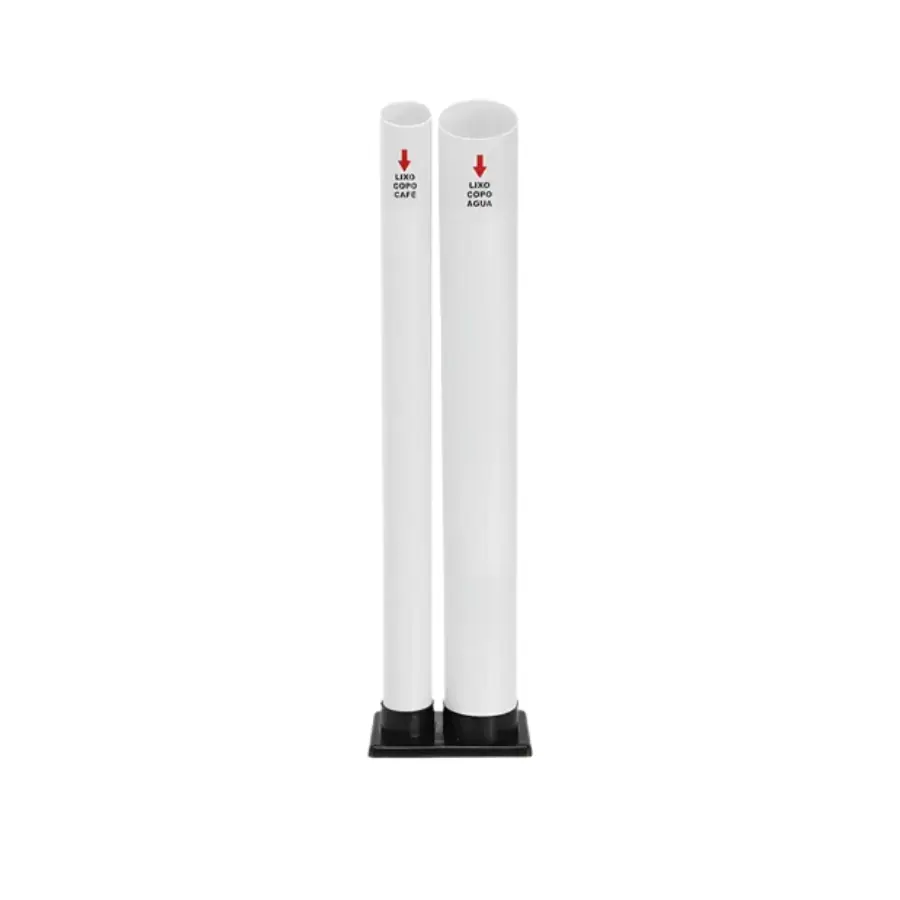 DISPENSADOR 2 TUBOS MST BRANCO